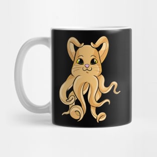 Octopus with 8 Arms as Cat Mug